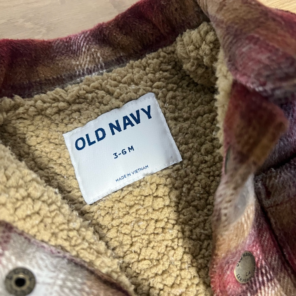 Old Navy Baby Plaid Jacket - Picture 3 of 3